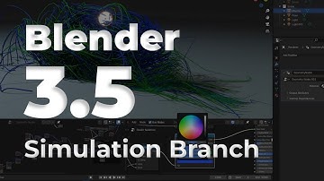 Blender 3.5 - Simulation Branch Geometry Nodes