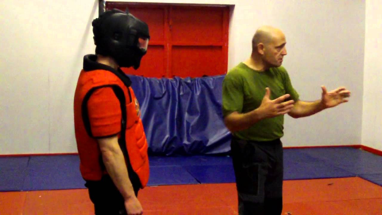 Knife Defence Pressure Test Training