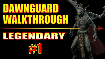 Skyrim Dawnguard DLC Walkthrough Gameplay - Illusion Assassin Build - Part 1, Fort Dawnguard
