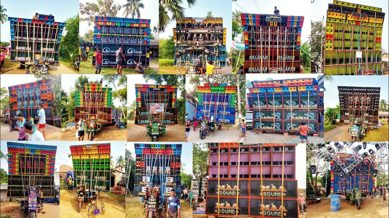 চাপাতলায় টোটাল 22 টা সেটাপ 2023 || কে কী ভাবে বাজাচ্ছে দেখুন