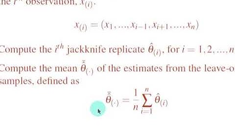 Monte Carlo Simulation || Jackknife || (Basic Concept)