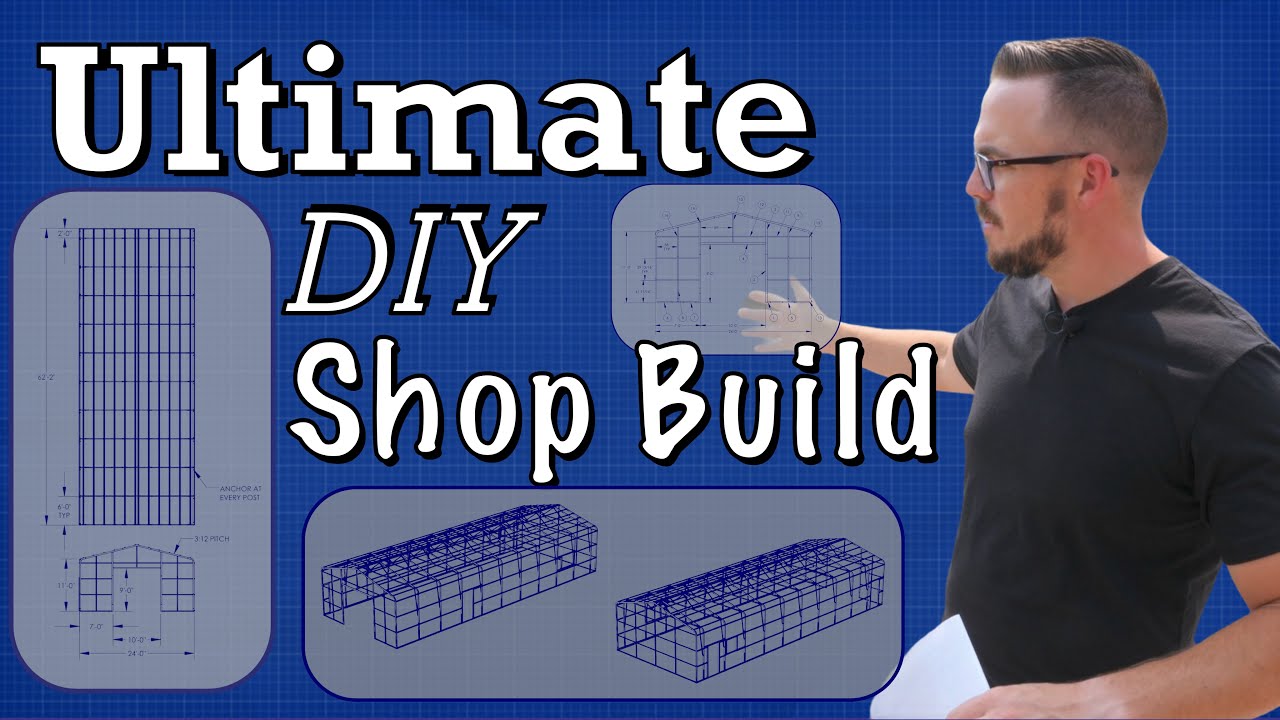 DIY Building & Concrete - Shop Build Ep. 1 - YouTube