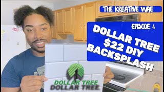 DOLLAR TREE DIY PEEL AND STICK BACKSPLASH  IS THIS LEGIT?