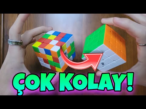 4x4 ZEKA KÜPÜ NASIL ÇÖZÜLÜR (EN KOLAY YÖNTEM!)
