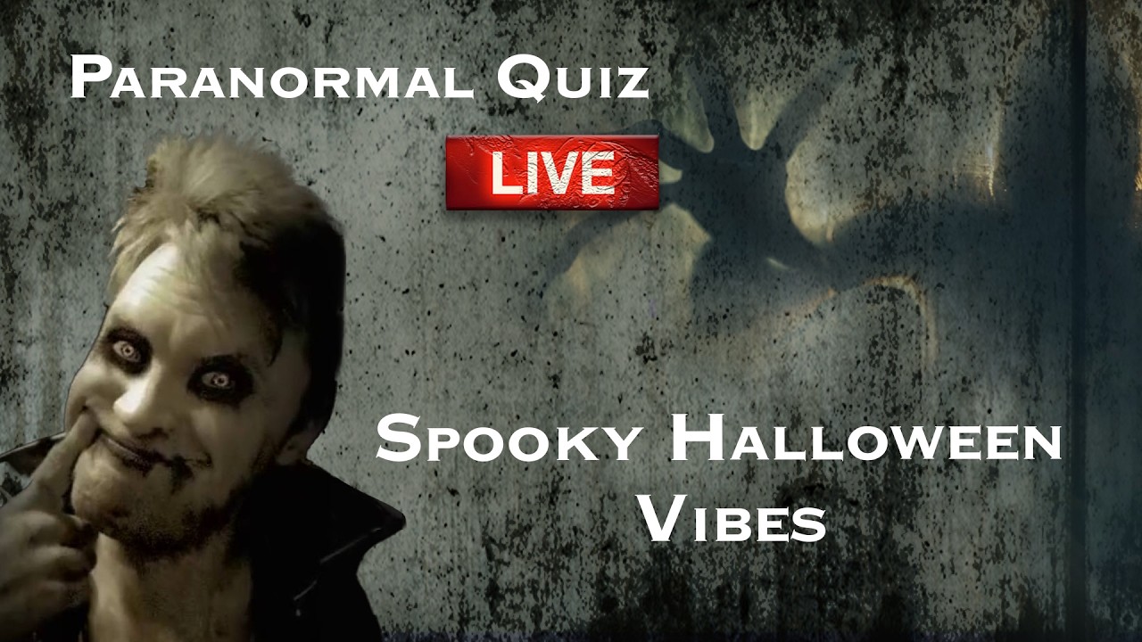 Extra Spooky Season Paranormal Quiz - Prizes to be WON! #ghost #haunted #halloween #paranormal #live