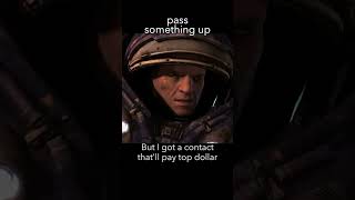 pass something up — StarCraft 2 dialogue scene