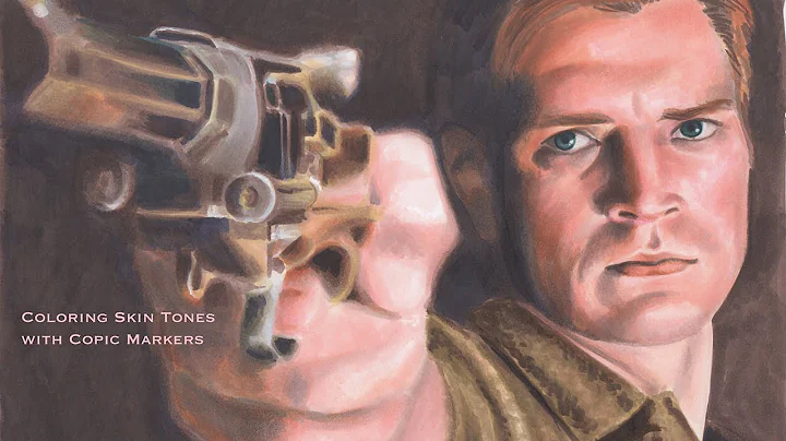 Coloring Realistic Skin with Copic Markers