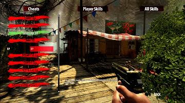 Dead Island Riptide Developer Menu