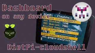 Remote screen for your Pi - DietPi Cloudshell