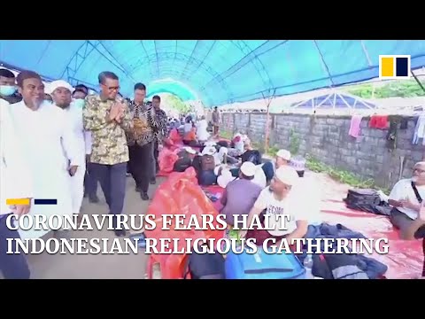 Coronavirus: Indonesia halts religious gathering, does health checks on nearly 9,000 pilgrims