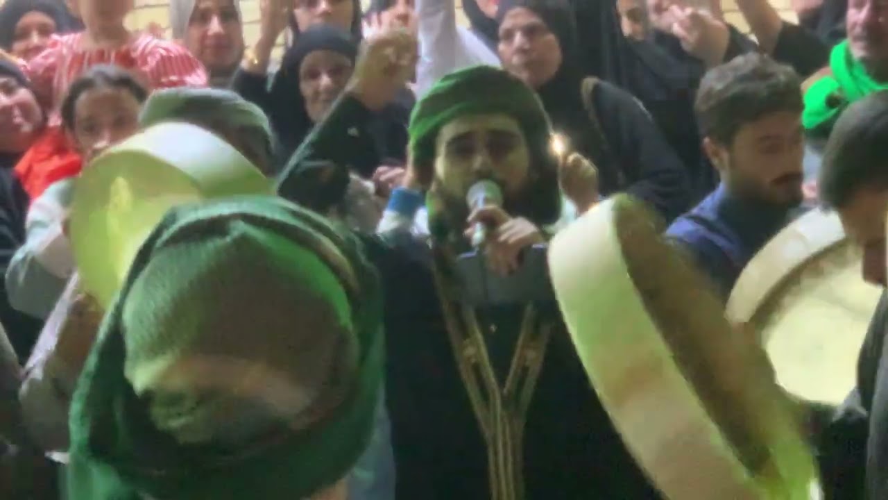 صلو على محمد تملى السما والكاعي كلمن تنخه بجدة واني جدي الرفاعي / الشيخ عبدالرحمن الصاحبي