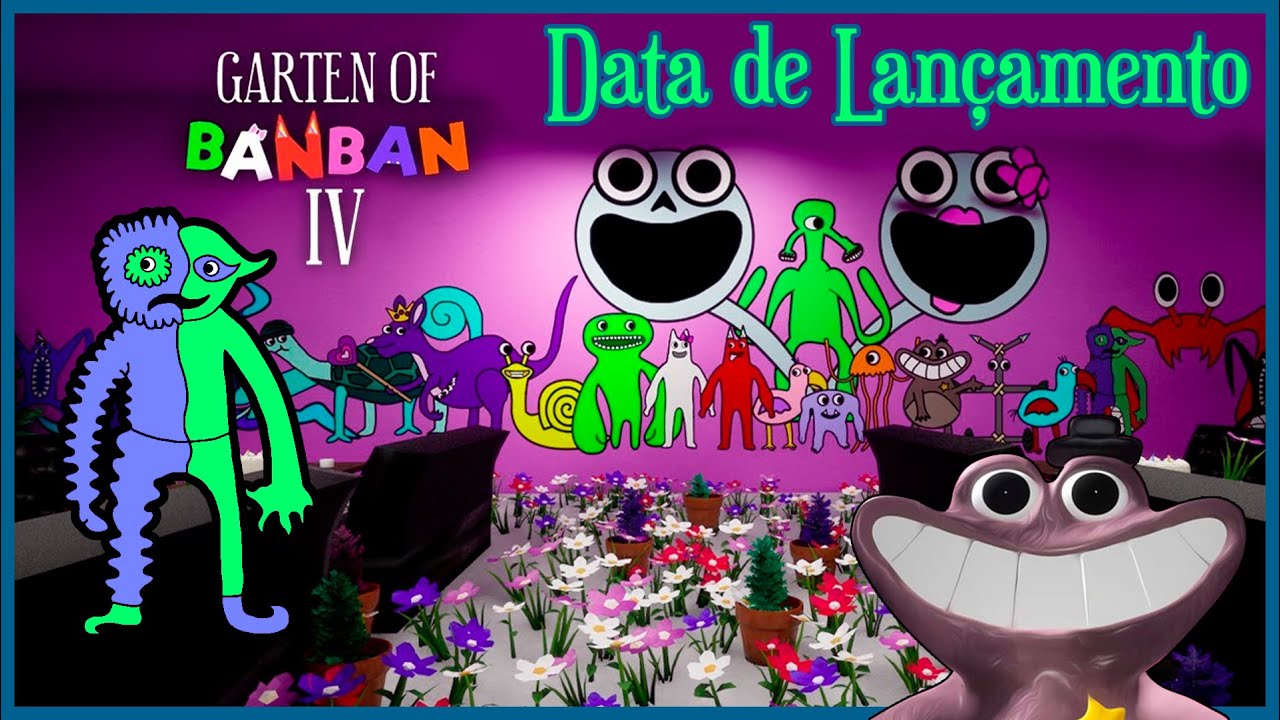 Data de lançamento Garten of Banban capitulo2 #gartenofbanban #logan20