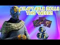 CRAFTABLE ROLLS RAIN! - Banshee Inventory Review || Destiny 2: Heresy, Week 2