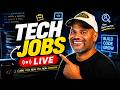 Web Developer Looking For Tech Jobs Live + Q&A