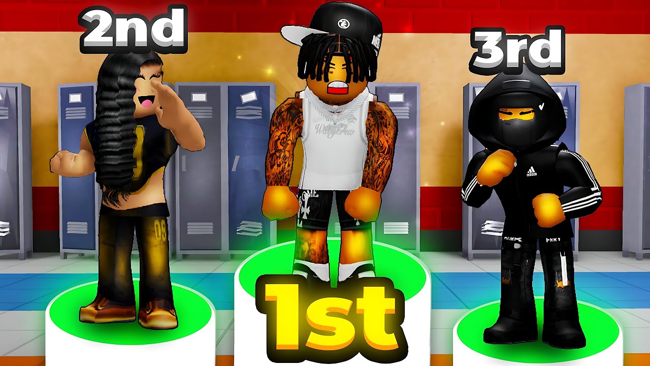 I Joined a TOURNAMENT in Roblox Fight In A School