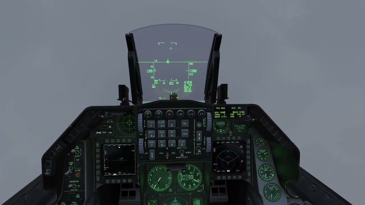 DCS World F-16 ILS iniş tekniği