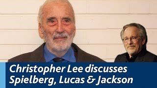 Christopher Lee discusses working with Spielberg, Scorcese, Peter Jackson and George Lucas