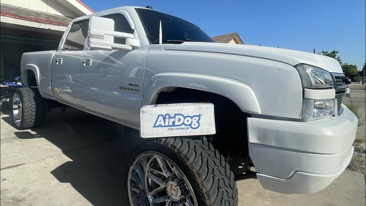 Installing a AirDog 165 lift pump on the lly duramax! YouTube