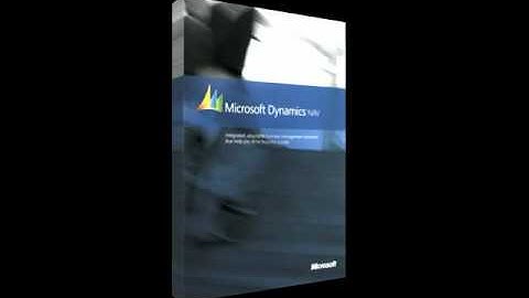 Microsoft Dynamics NAV 2009 Box (3D Animation)
