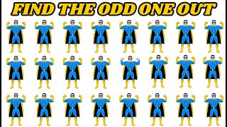 Find the ODD One Out in 5seconds🎇 | Emoji Quiz | Easy, Medium, Hard, Impossible | Find odd one quiz|