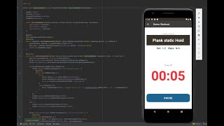 Workout Planner in Android Studio with Java - Project Overview