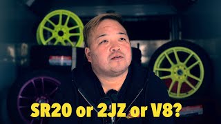 What is Naoki Nakamura favorite engine? SR20 2JZ or V8