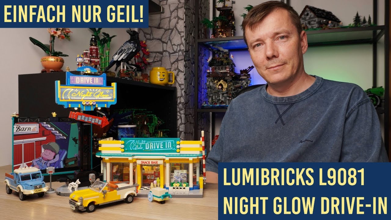 Der Wahnsinn und einfach nur geil! Lumibricks L9081 Night Glow Drive-in