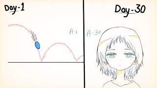 Learning 2d animation for a month !!... 