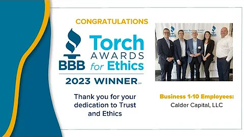 2023 Torch Awards for Ethics winner: Calder Capital
