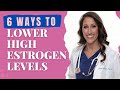 How to Reduce High Estrogen Levels in Women | Natural Hormone Balancing (Perimenopause &amp; Menopause)