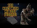 180 HAGS WITH MY FOOT PEDDLES! Dead By Daylight