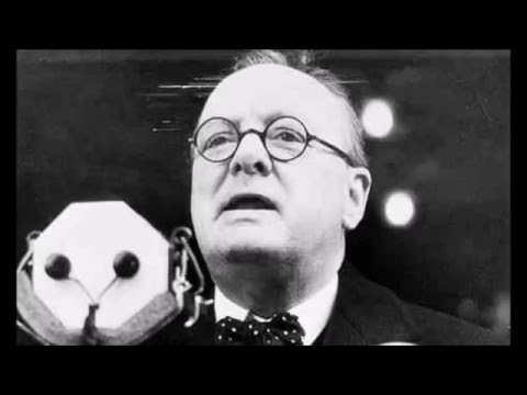 It was Winston Churchill’s most powerful war speech but few people have heard all of it