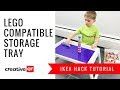 DIY IKEA HACK! LEGO Compatible Storage Tray DIY IKEA HACK! LEGO Compatible Storage Tray