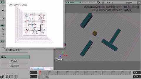 Dynamic Motion Planning RRR Robot using ICE-Planner