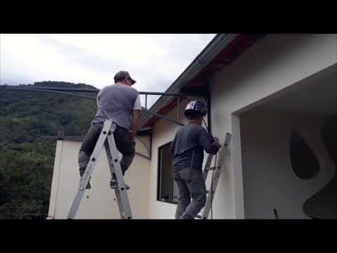 Video: Marquesinas Sobre La Terraza (41 Fotos): Marquesinas De Hierro Forjado, Metal Y Vidrio Para La Terraza, Marquesinas Plegables, Enrollables Y De Tela Para La Casa