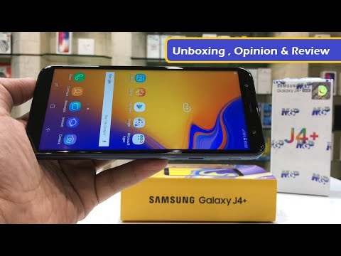 SAMSUNG GALAXY J4 PLUS Unboxing Review and Opinion