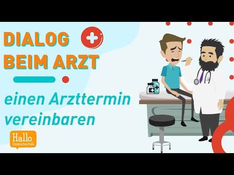 Diyaloglarla Almanca öğren | Doktor randevusu al | Kelime ve diyalog pratiği yap