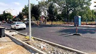 VIDEO FOTO - Primul tronson din Calea Dumbrăvii, aproape finalizat - Șoferii circulă deja pe el, deși nu s-a redeschis oficial 1 video