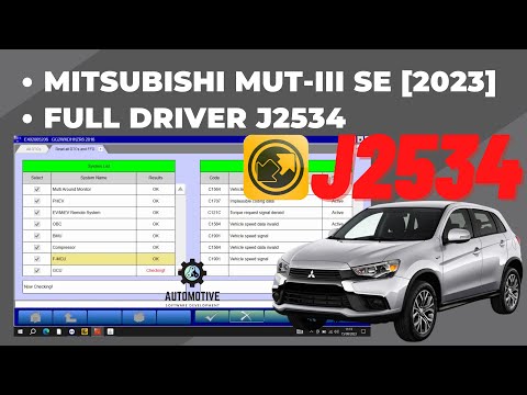 MITSUBISHI MUT-III SE [2023] | FULL DRIVER J2534 | FULL FUNCTIONALITY