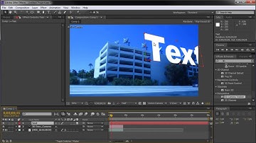 After Effects Tutorial  CS6 New 3D Camera Tracker   HD