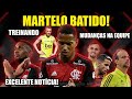 MARTELO BATIDO! RAFINHA TREINA E AGUARDA DESFECHO! EXCELENTE NOTÍCIA SOBRE GERSON! JOÃO LUCAS SAINDO