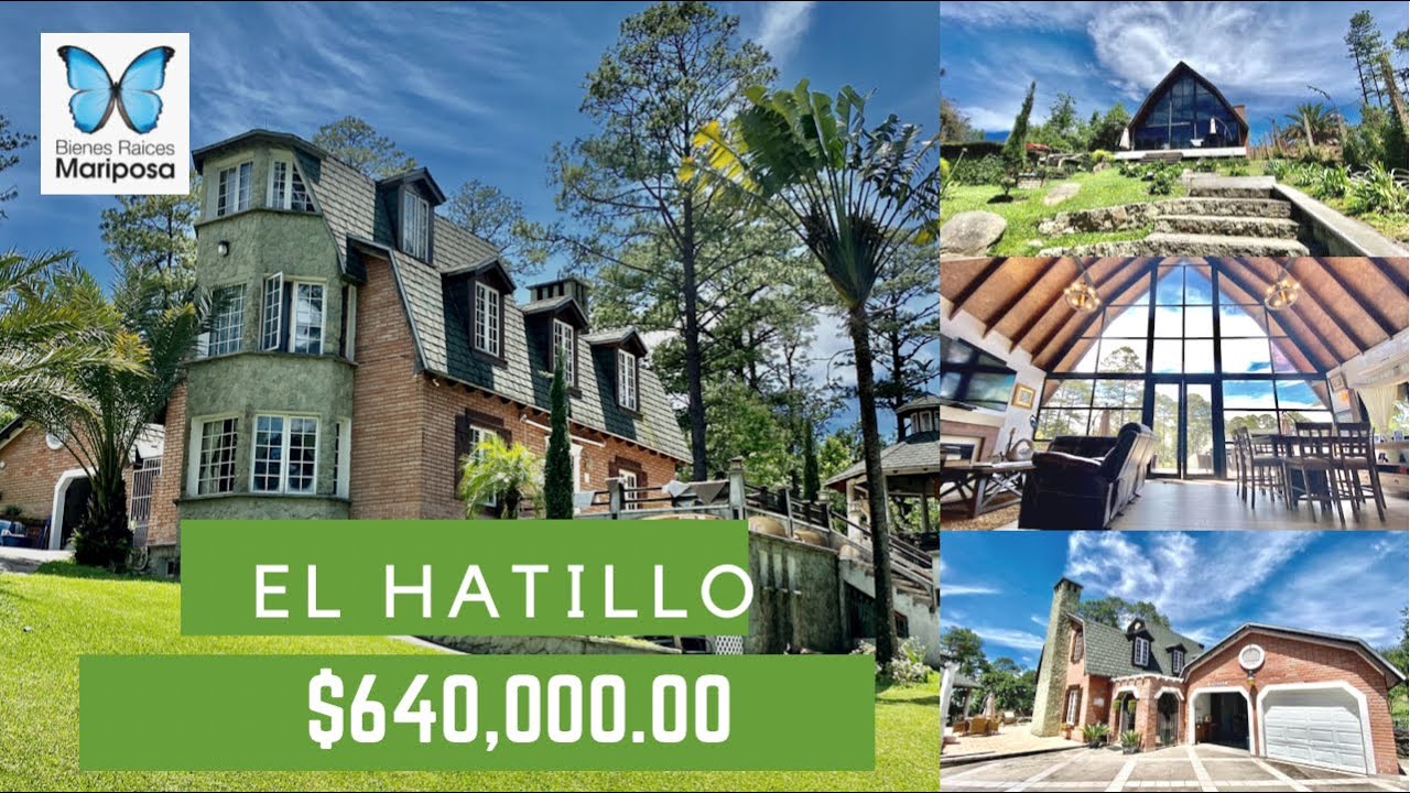 ¡Hermosa casa con estilo Chalet Inglés disponible en Venta en El Hatillo!