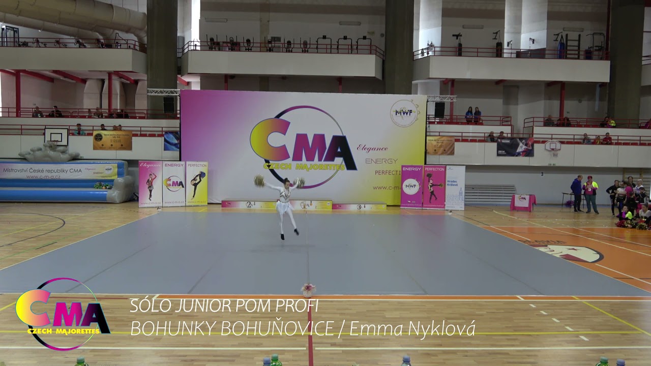 CMA MČR 2021 BOHUNKY BOHUŇOVICE Emma Nyklová / SÓLO JUNIOR POM PROFI