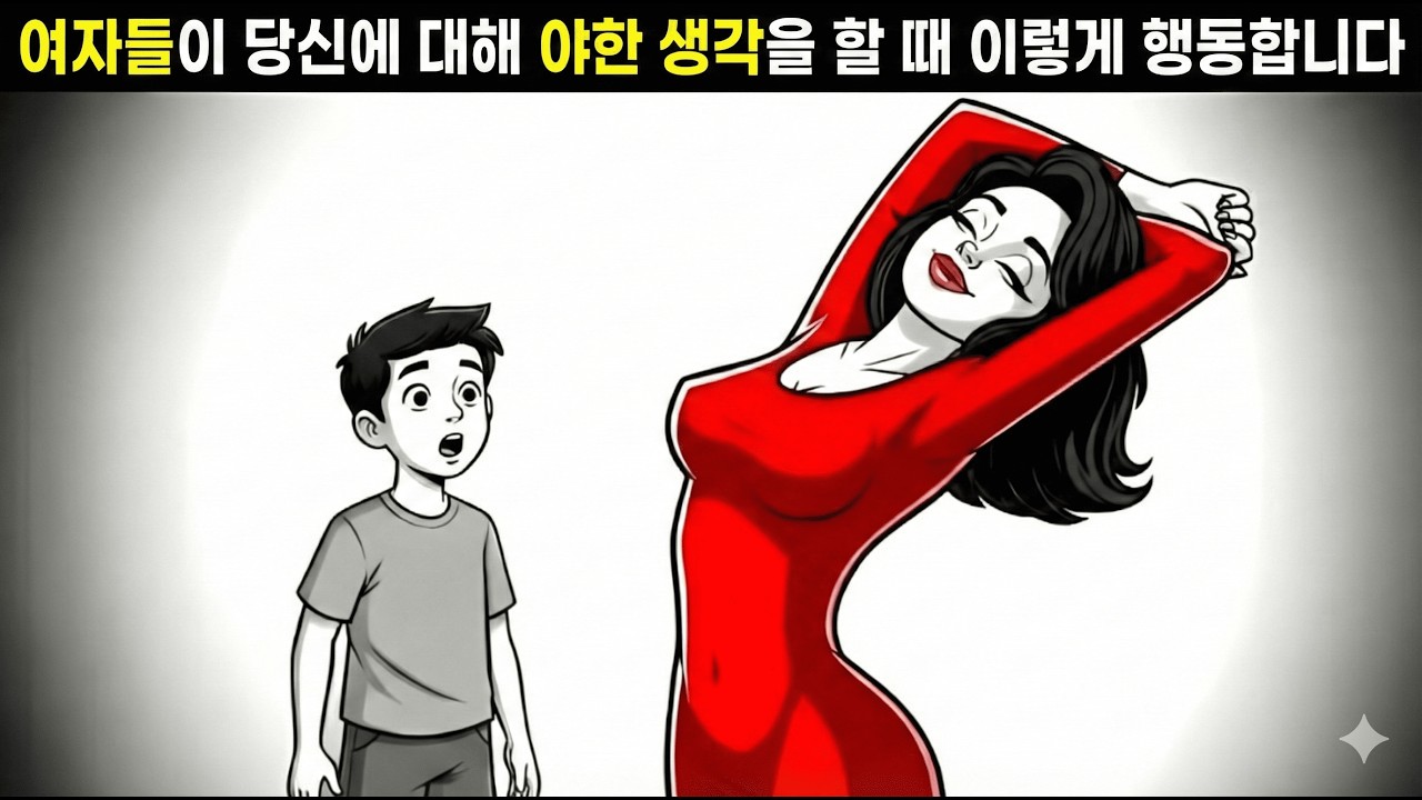 여자가 당신을 보며 야한 상상을 하고 있다는 6가지 비밀 신호 (당신 생각을 멈출 수 없다는 증거!)