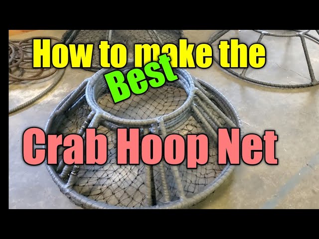 Crab Opener: Getting ready - How to make cheap and easy crab hoops 