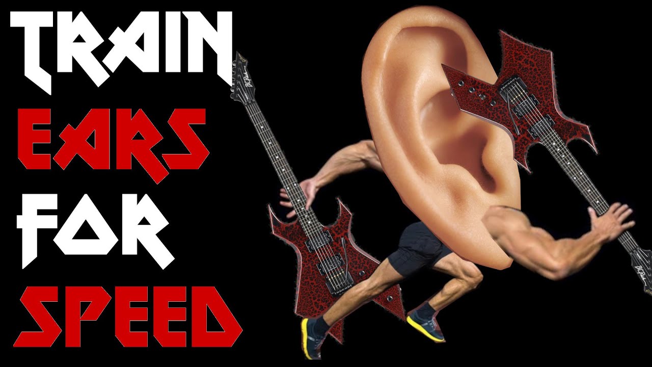 Train Your Ears to Hear and Play Fast Shred Guitar Speeds YouTube