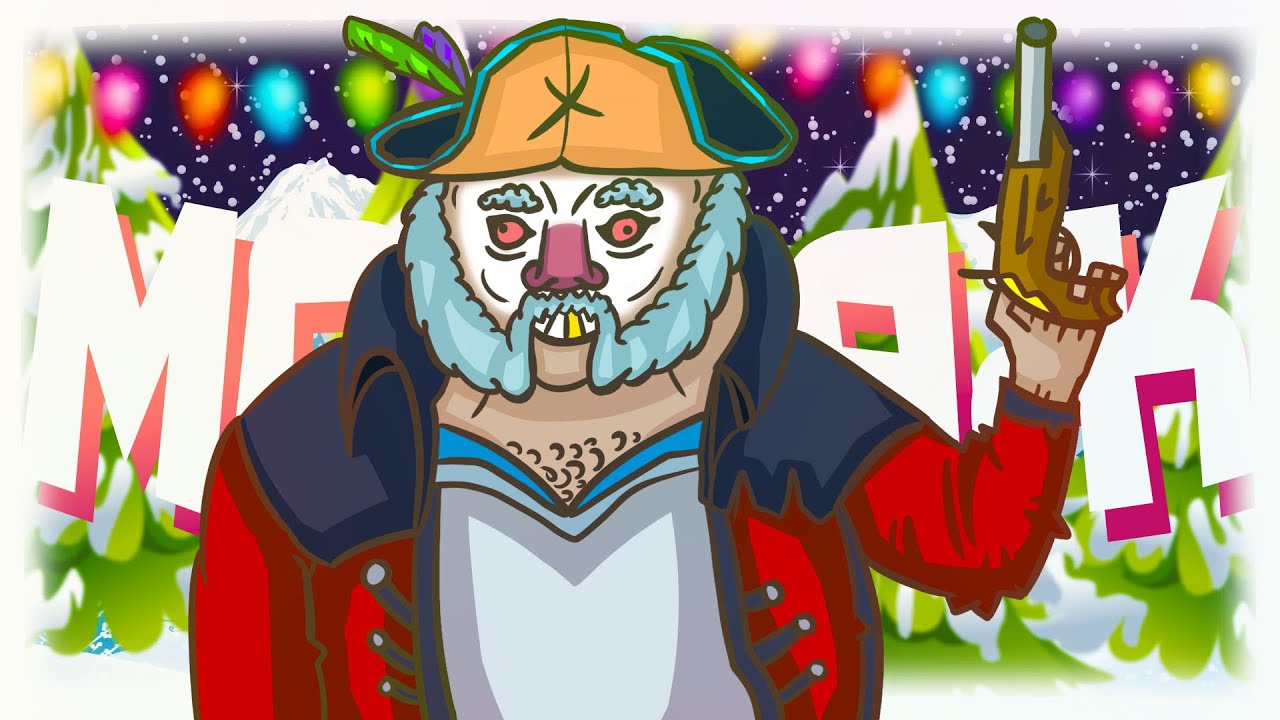 МОНТАЖ - НОВОГОДНИЙ | Sea of Thieves, Gang Beasts, Surgeon Simulator