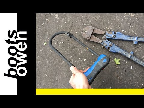 Generic bike U lock versus the bolt cutters | is it safe? | Stop a bike thief | Tested!