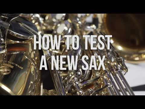 Lovemore Music How To Test A Saxophone Before Buying Feat Chris Luke 
