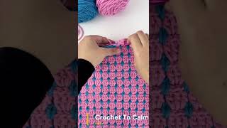This Crochet Sch Looks Hard But Its So Easy Block Sch Tutorial